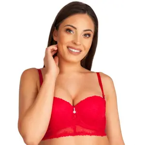 Biustonosz Bardotka Push-Up Lucia 1642+