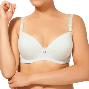 Bawełniany biustonosz Push-Up Elvire 1402+  