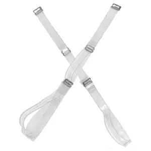 Ramiączka silikonowe 2 szt, metalowe zapięcia , szerokość 12mm 